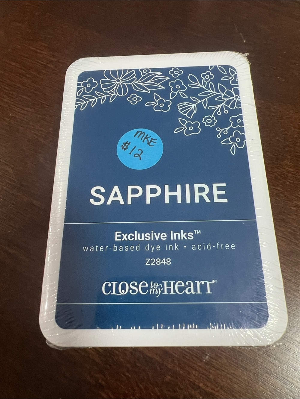 NWT Close to My Heart Stamp Pad Sapphire